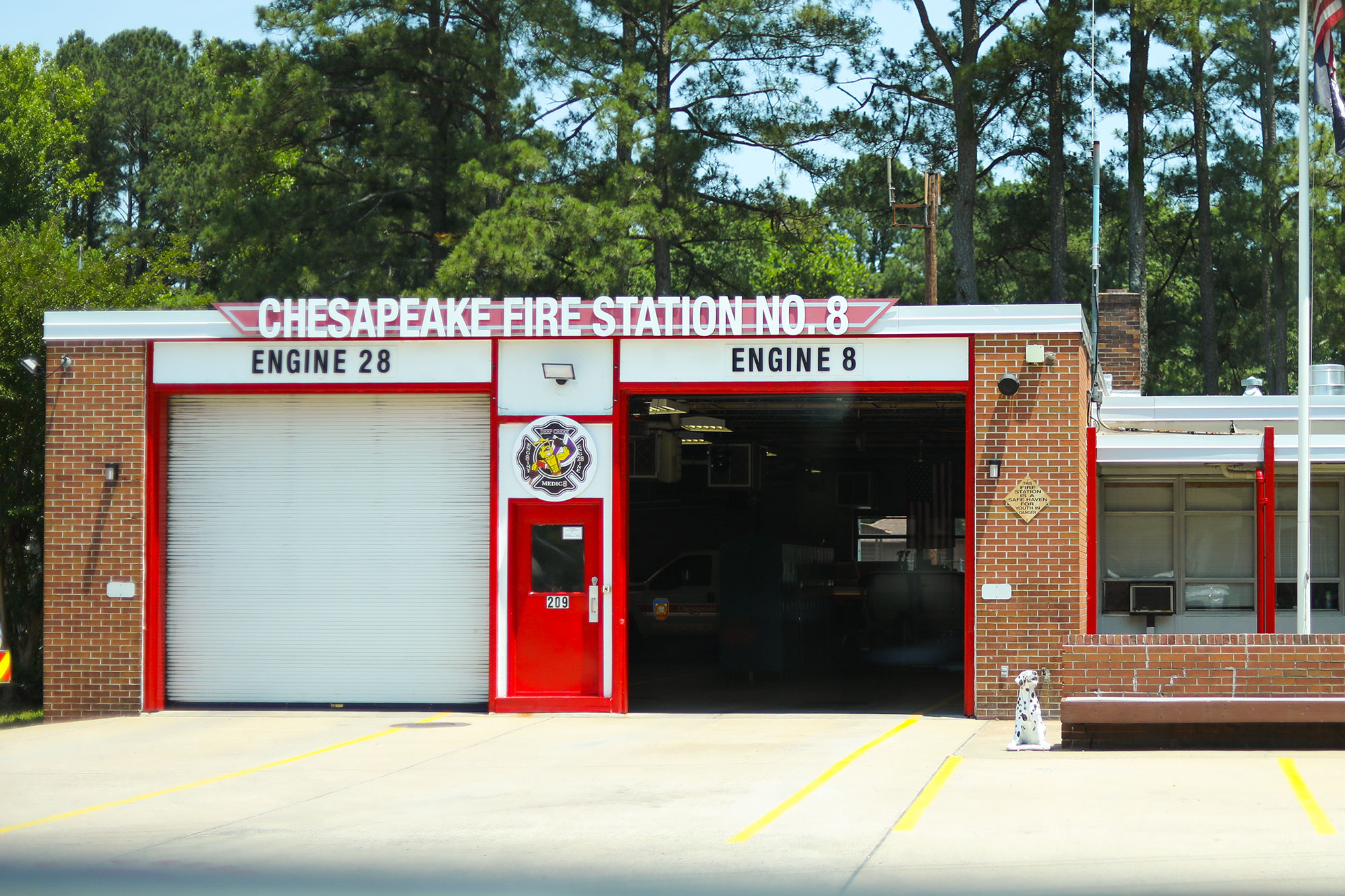 Chesapeake, Virginia Fire Station number 8