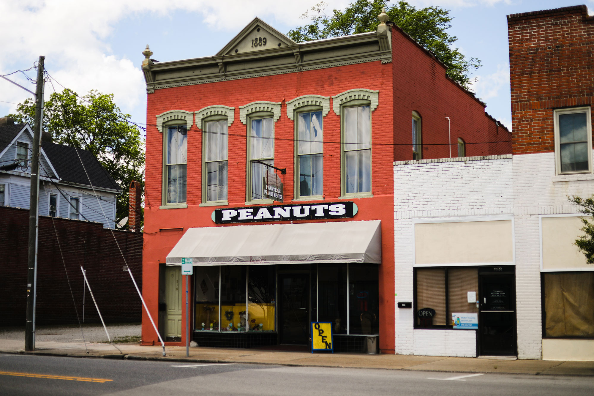 The Planters Peanuts Center building in the Suffolk, Virginia